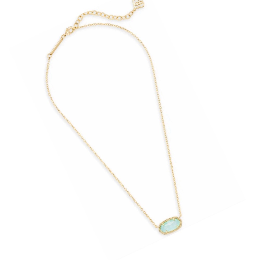 NEW Kendra Scott Gold Elisa Pendant Necklace - Picture 3 of 7